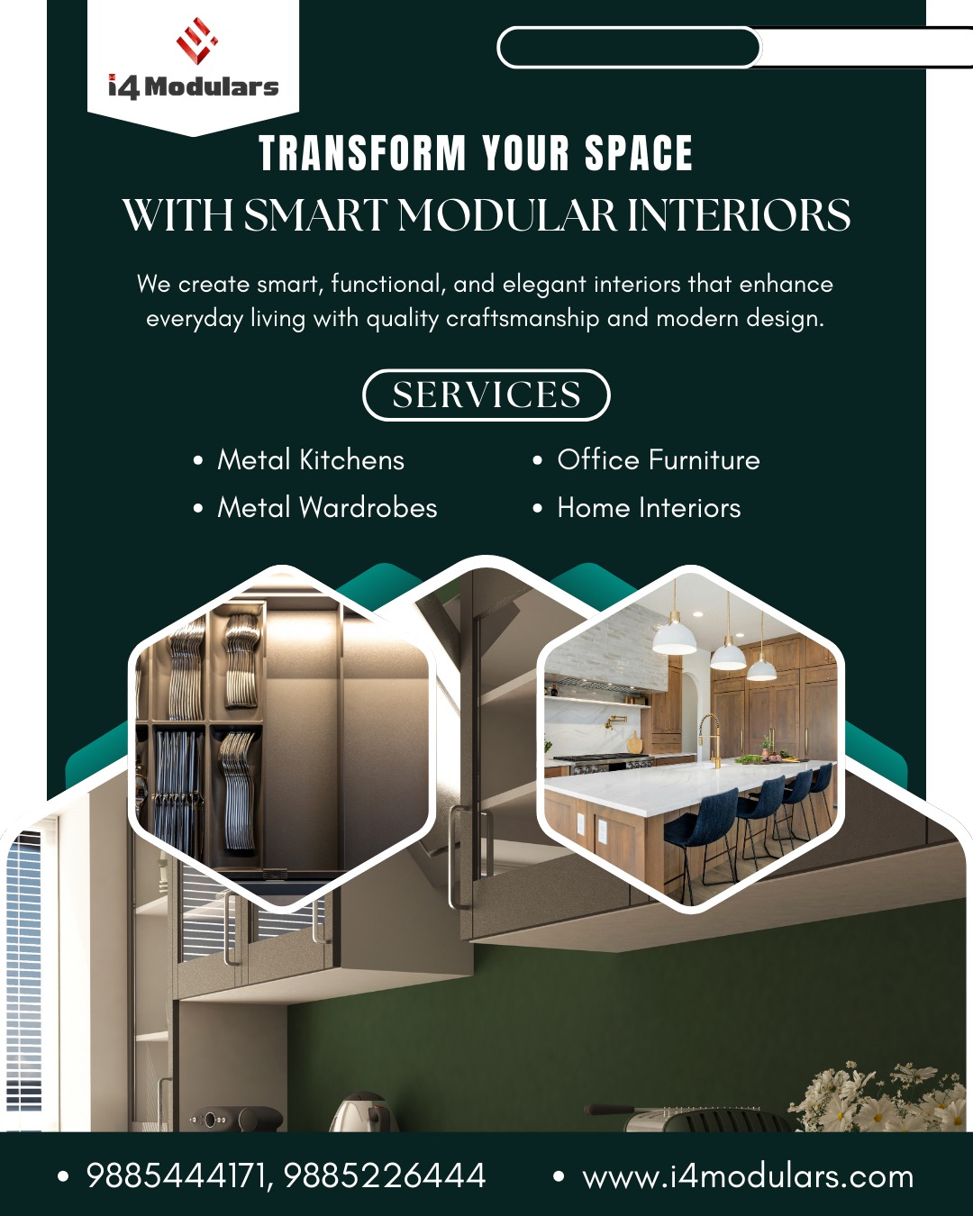 Modular Interiors for IT Offices in Hyderabad | I4 Modulars