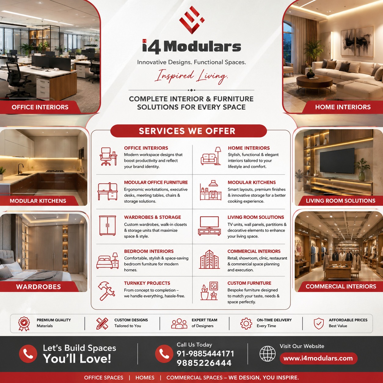 Best Complete Interior and Furniture Designers Near Me