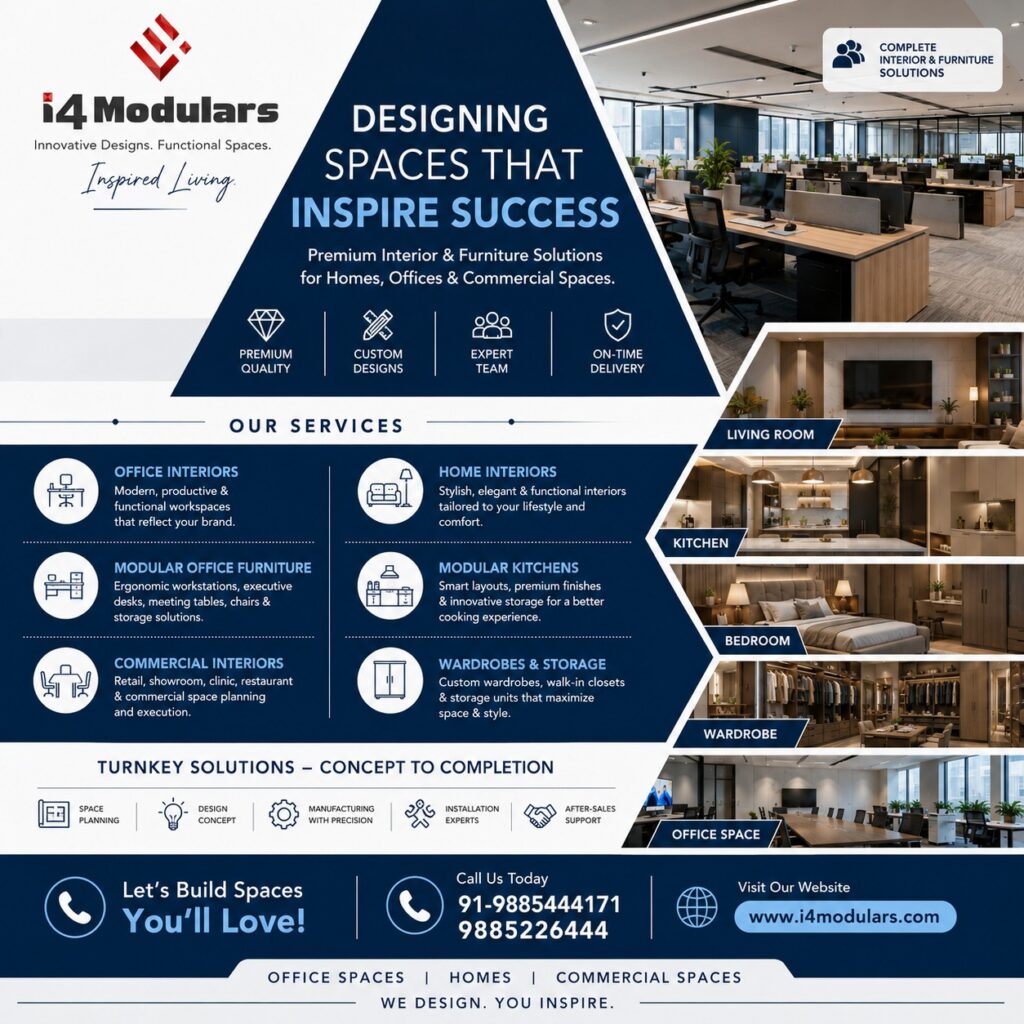 Budget-Friendly Complete Home Interiors with Modular Furniture