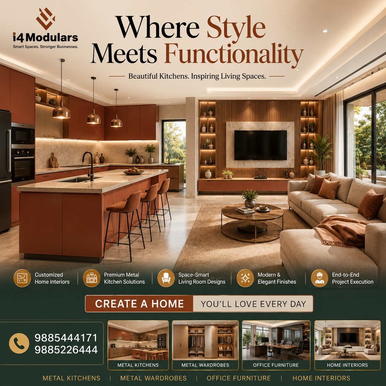 Steel Kitchen Manufacturers in Hyderabad